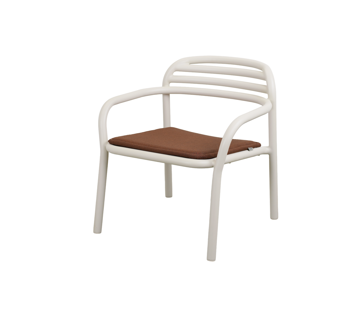 Cane-line Bliss loungestol – Sand, aluminium / Desert red, Delight m/QuickDry & Airflow