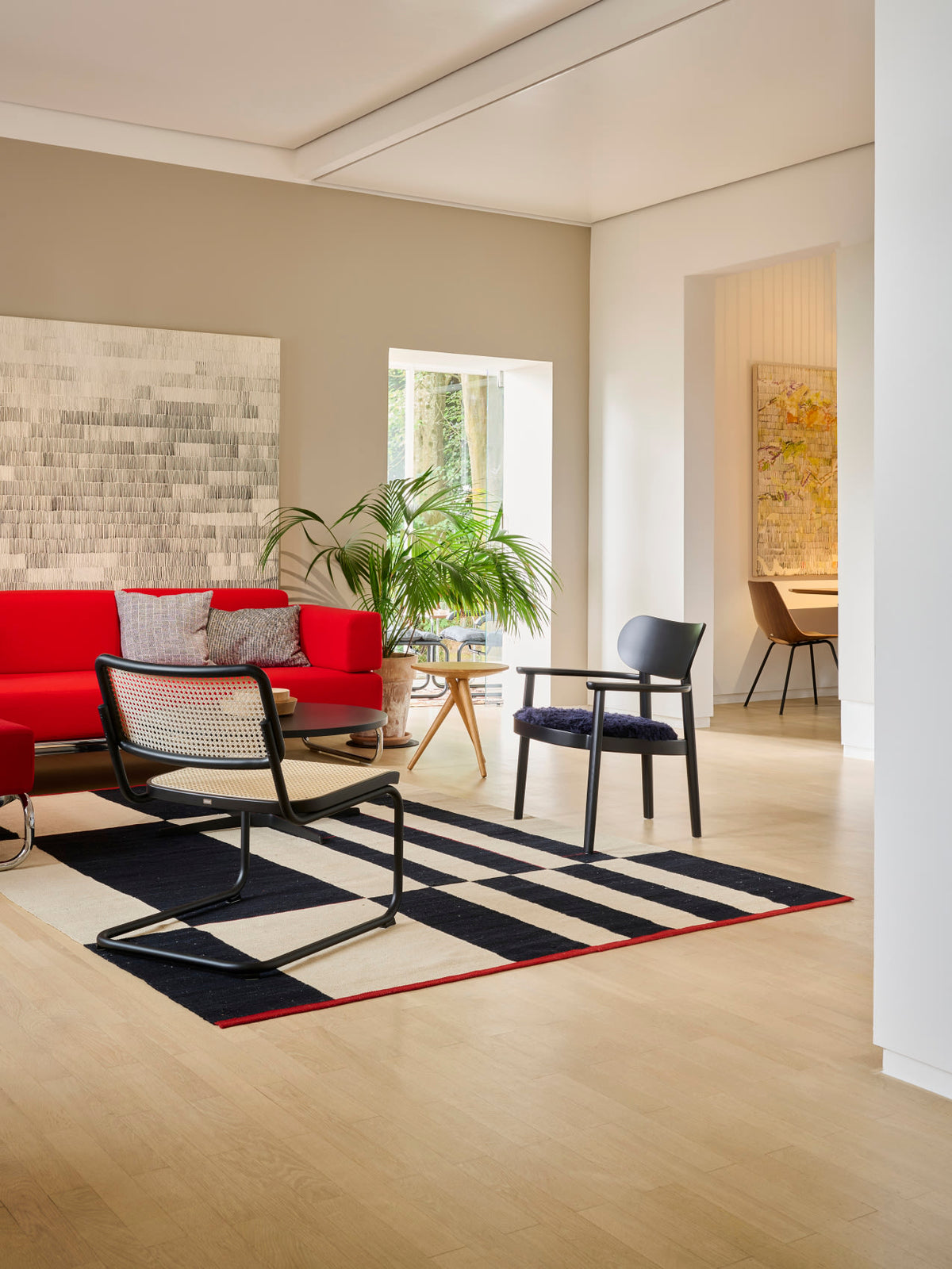 Thonet S 5003 med lenestol