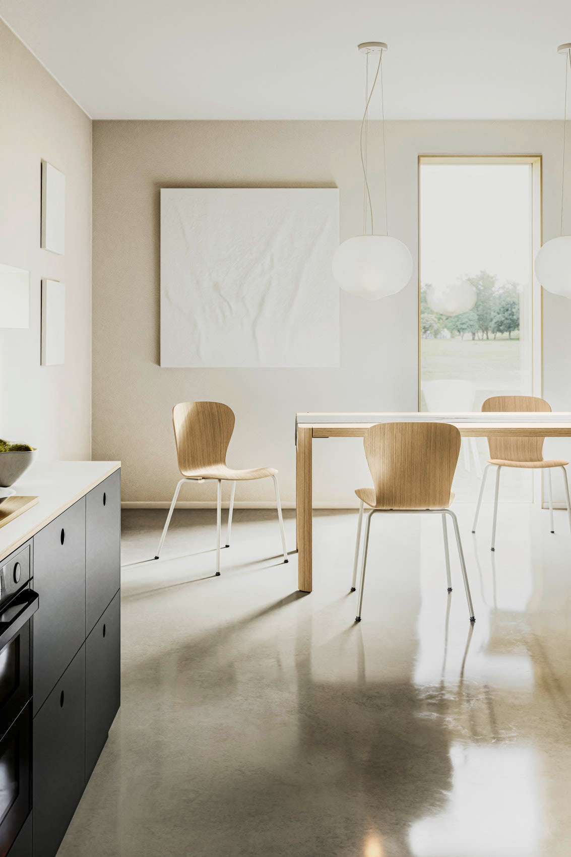 Thonet S 220 stol i miljø