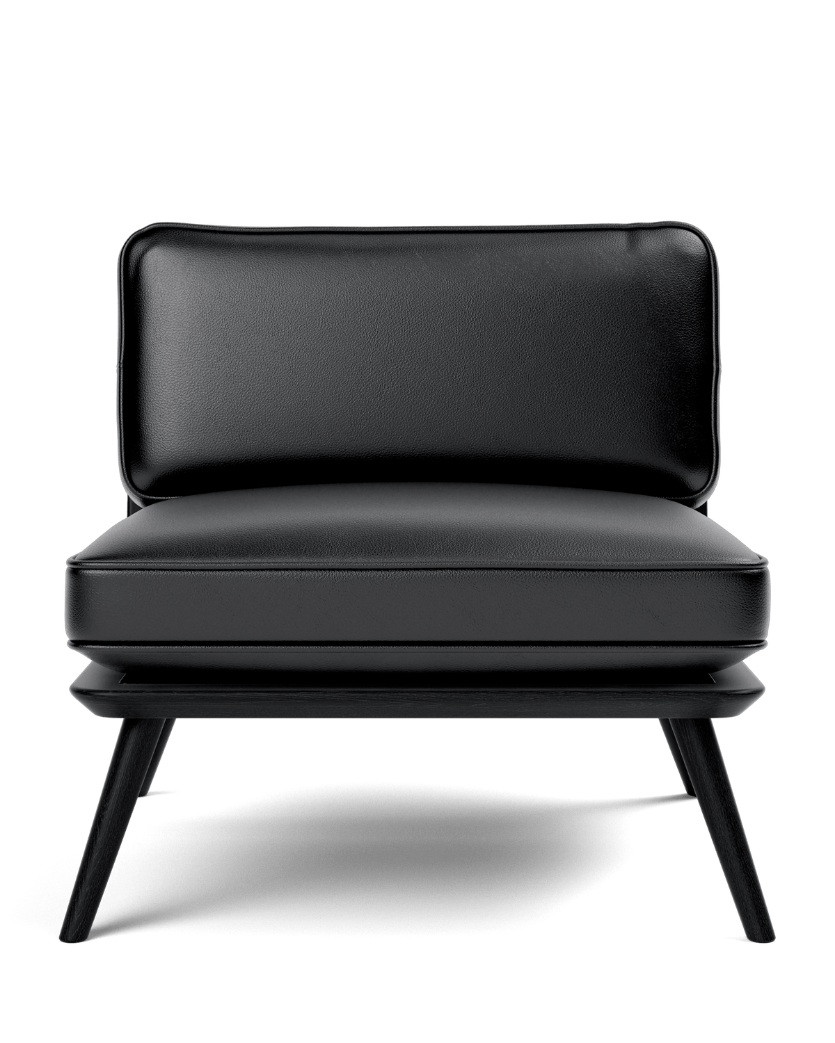 Fredericia Spine Lounge Chair lenestol. Velg tekstil og treverk.
