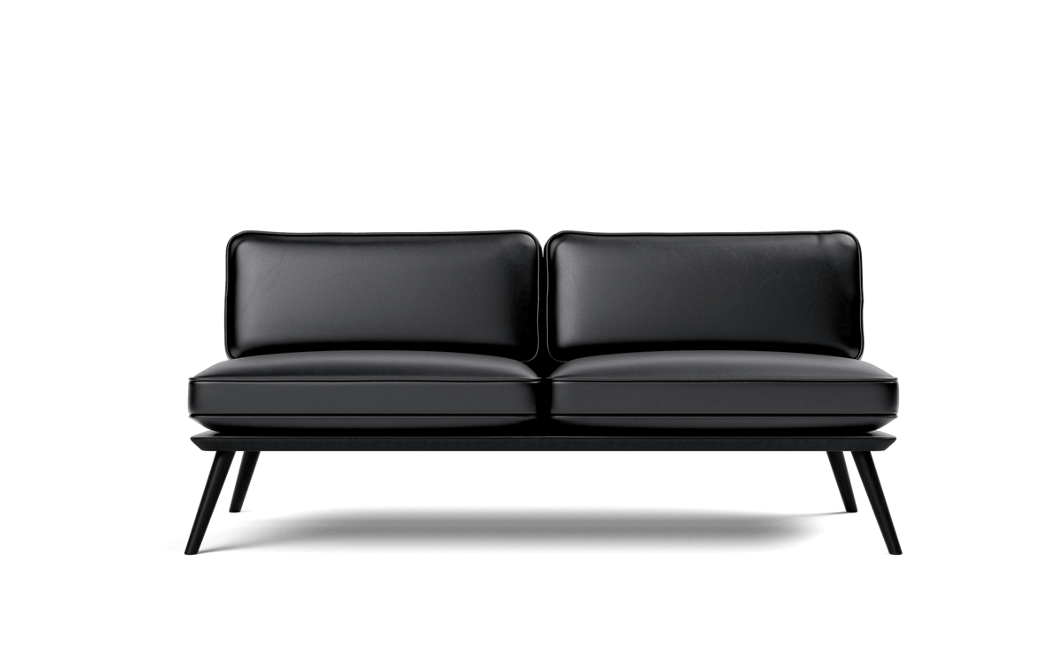 Fredericia Spine Lounge Sofa 160 cm, 2-seter. Velg tekstil og treverk.