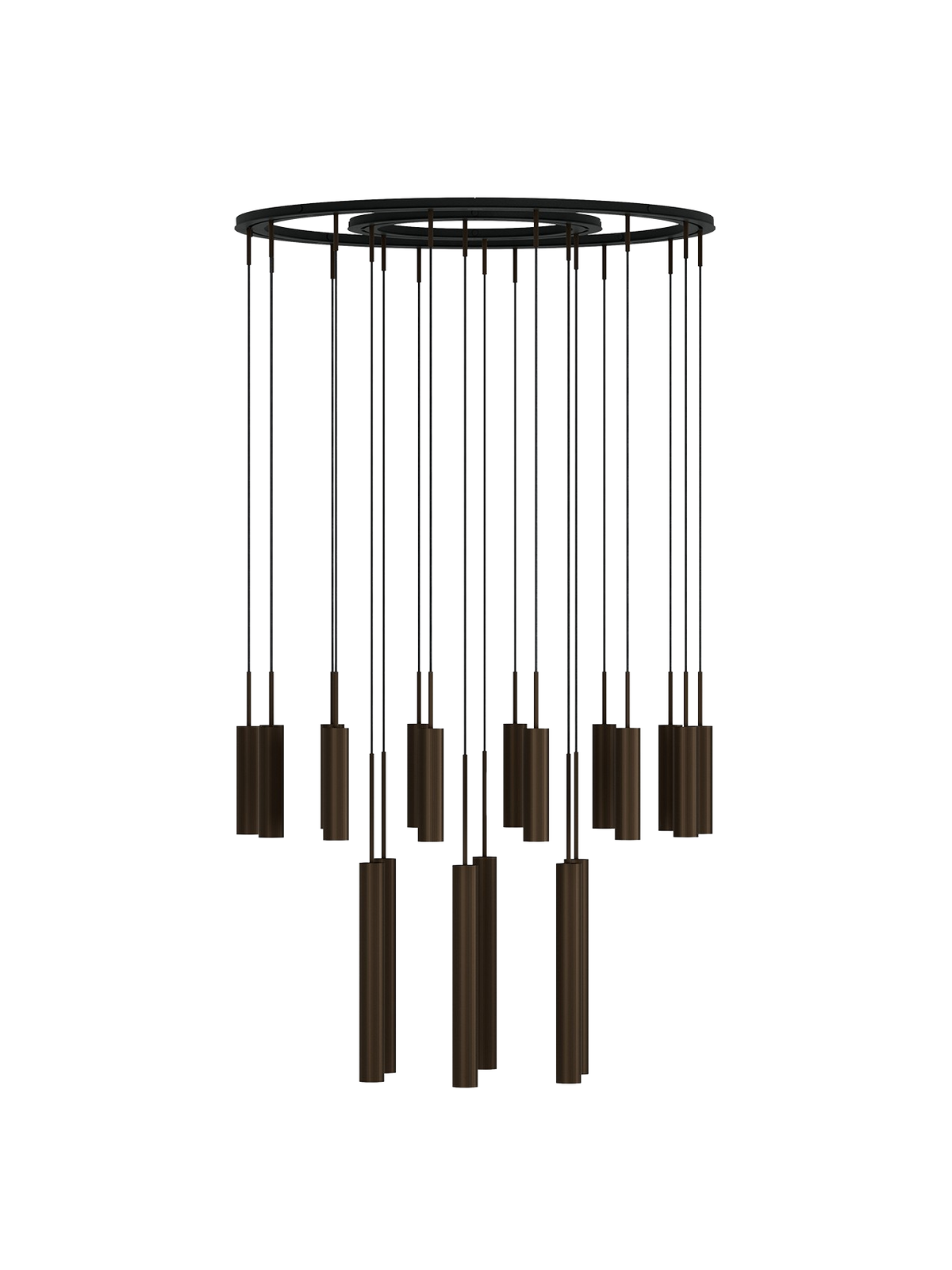 Audo Copenhagen Tubulaire Chandelier lysekrone. Velg antall