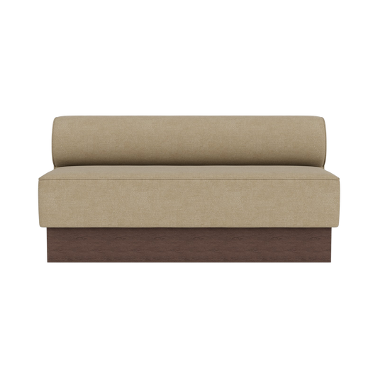 Audo Copenhagen Eave Dining Sofa spisesofa, åpen seksjon 165 cm. Velg tekstil og understell