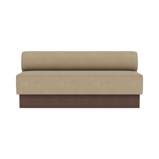 Audo Copenhagen Eave Dining Sofa spisesofa, åpen seksjon 180 cm. Velg tekstil og understell