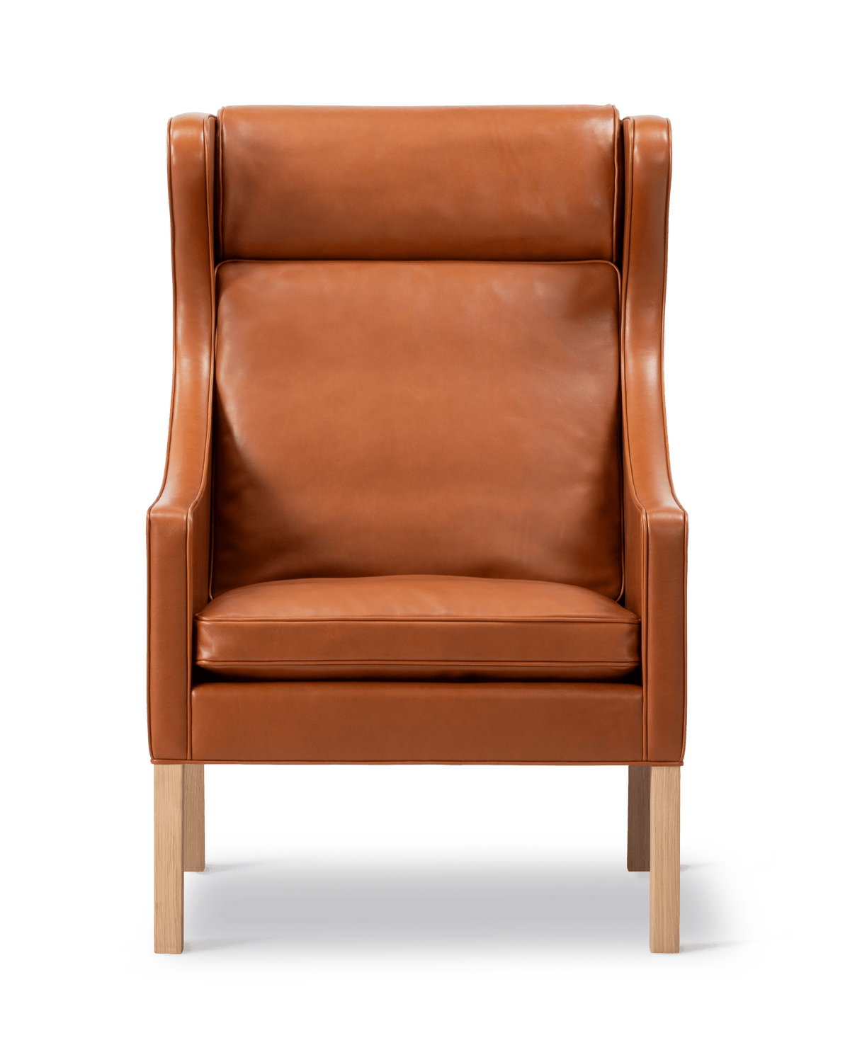 Fredericia Mogensen Wing Chair lenestol. Velg tekstil og treverk.