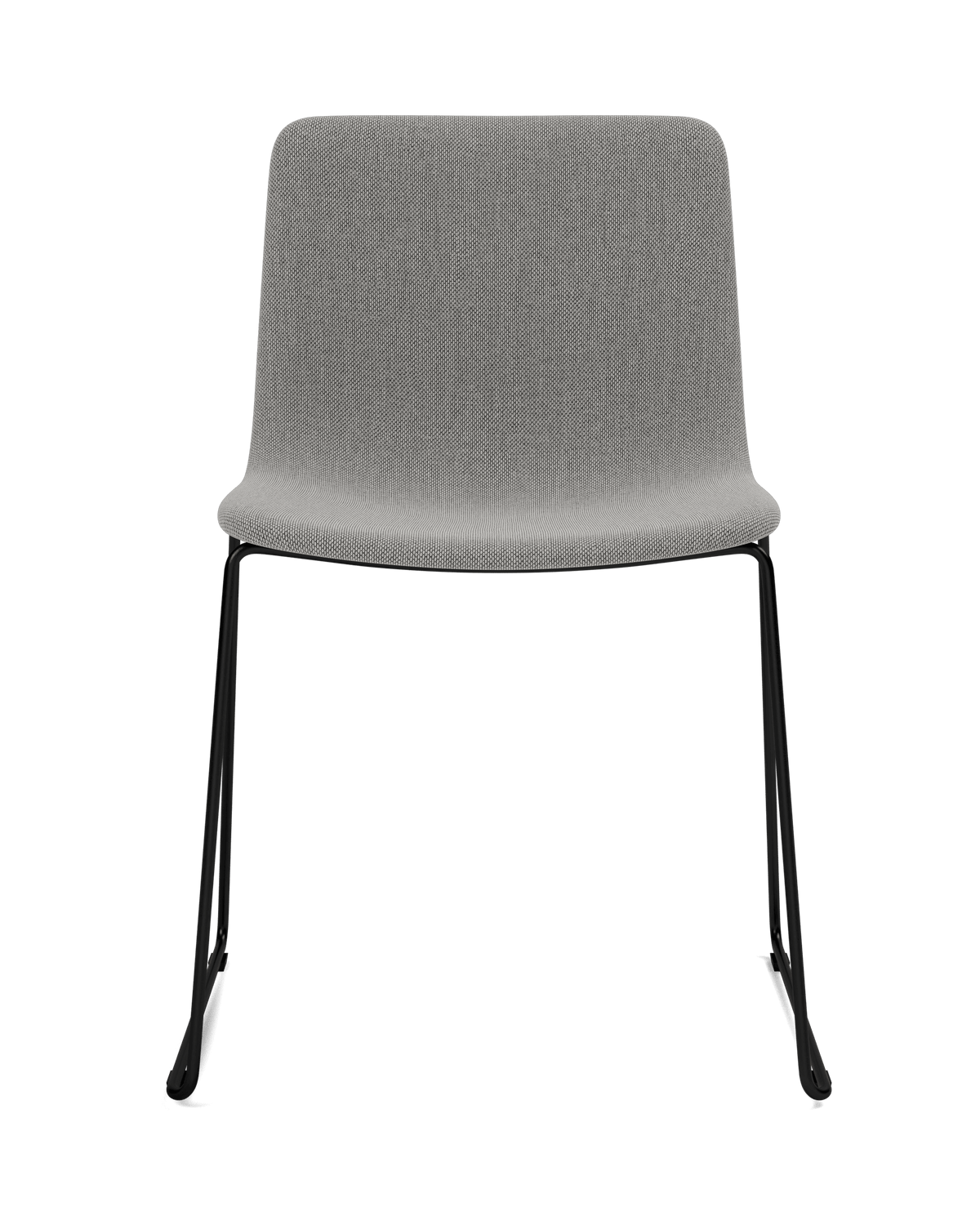 Fredericia Pato Sledge Chair fullpolstret. Velg tekstil.