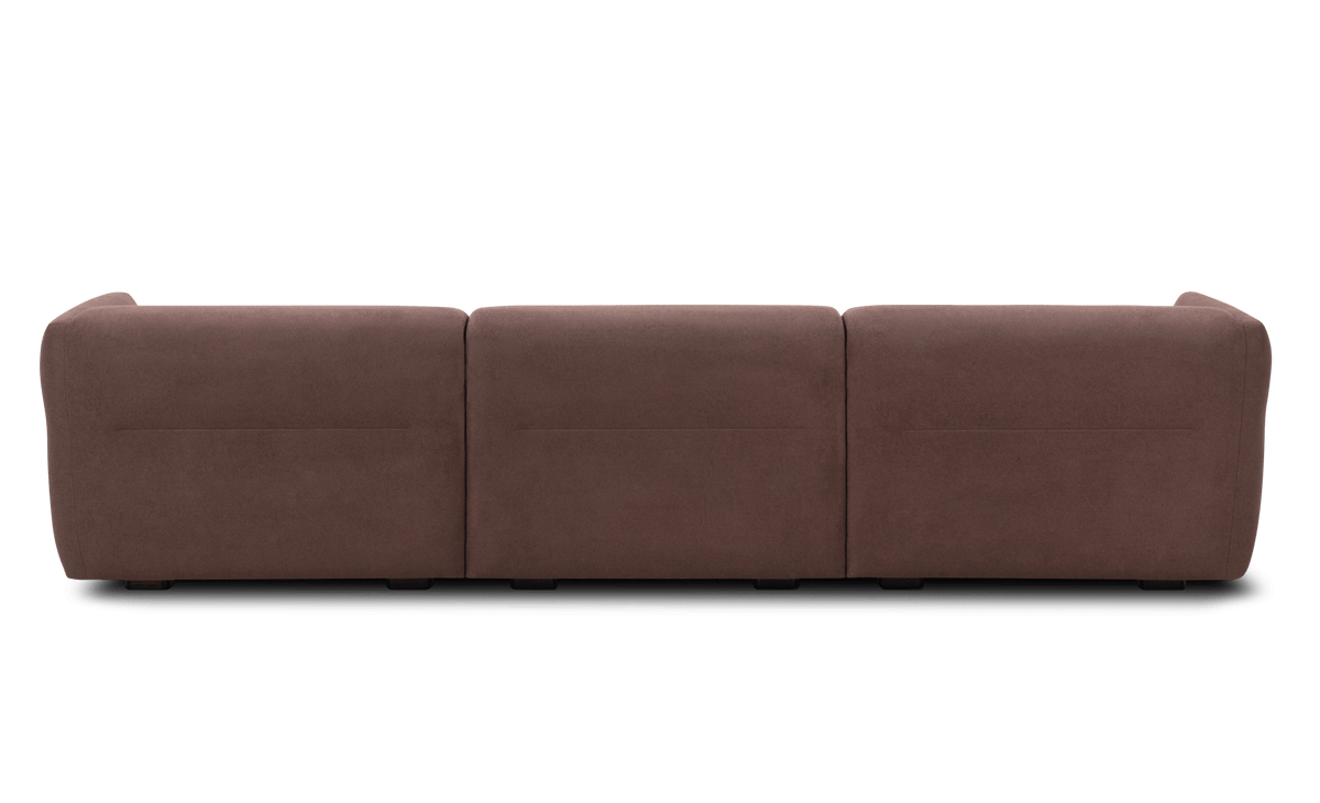 Fredericia Nami Sofa konfigurasjon B, 288 × 98 cm. Velg tekstil