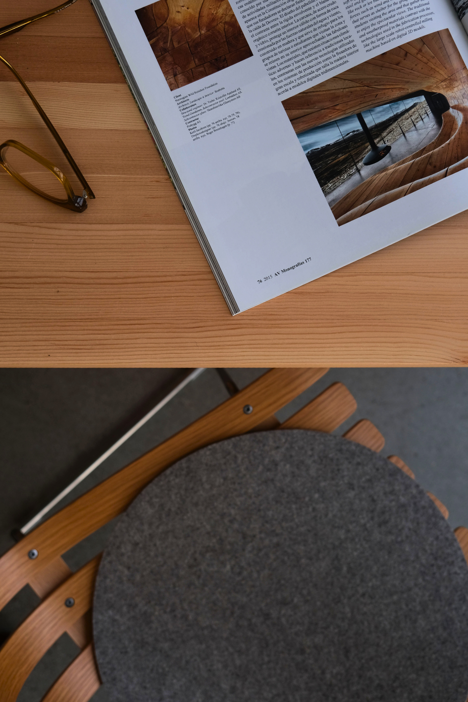 Fjordfiesta Scandia Cushion Wool setepute i ullfilt. Velg farge