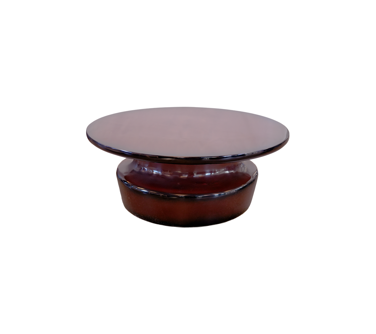Cane-line Pop sofabord stor, Ø 90 cm