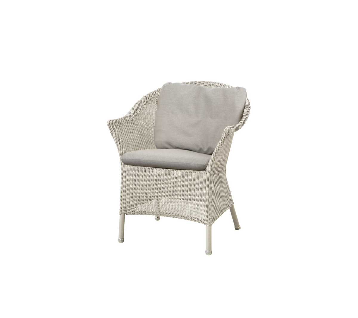 Cane-line Lansing stol – Sand, small round Weave / Sand, Natté / Sand, Natté