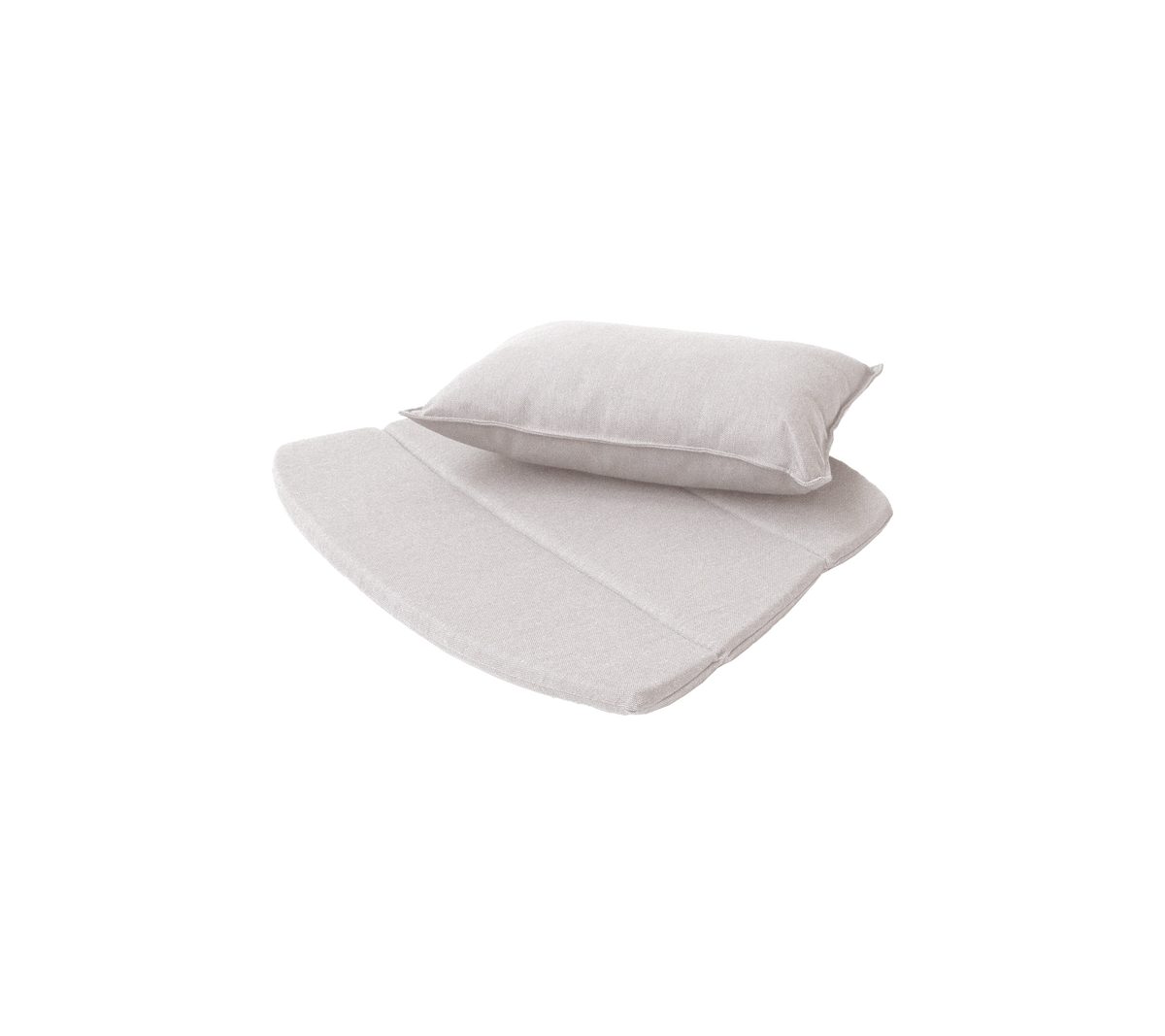 Cane-line Breeze loungestol putesett – Sand, Natté
