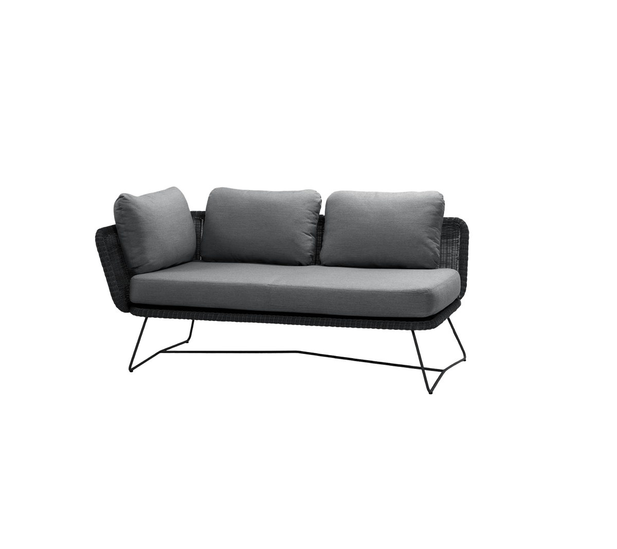 Cane-line Horizon 2-seter sofa, høyre modul. Velg farge