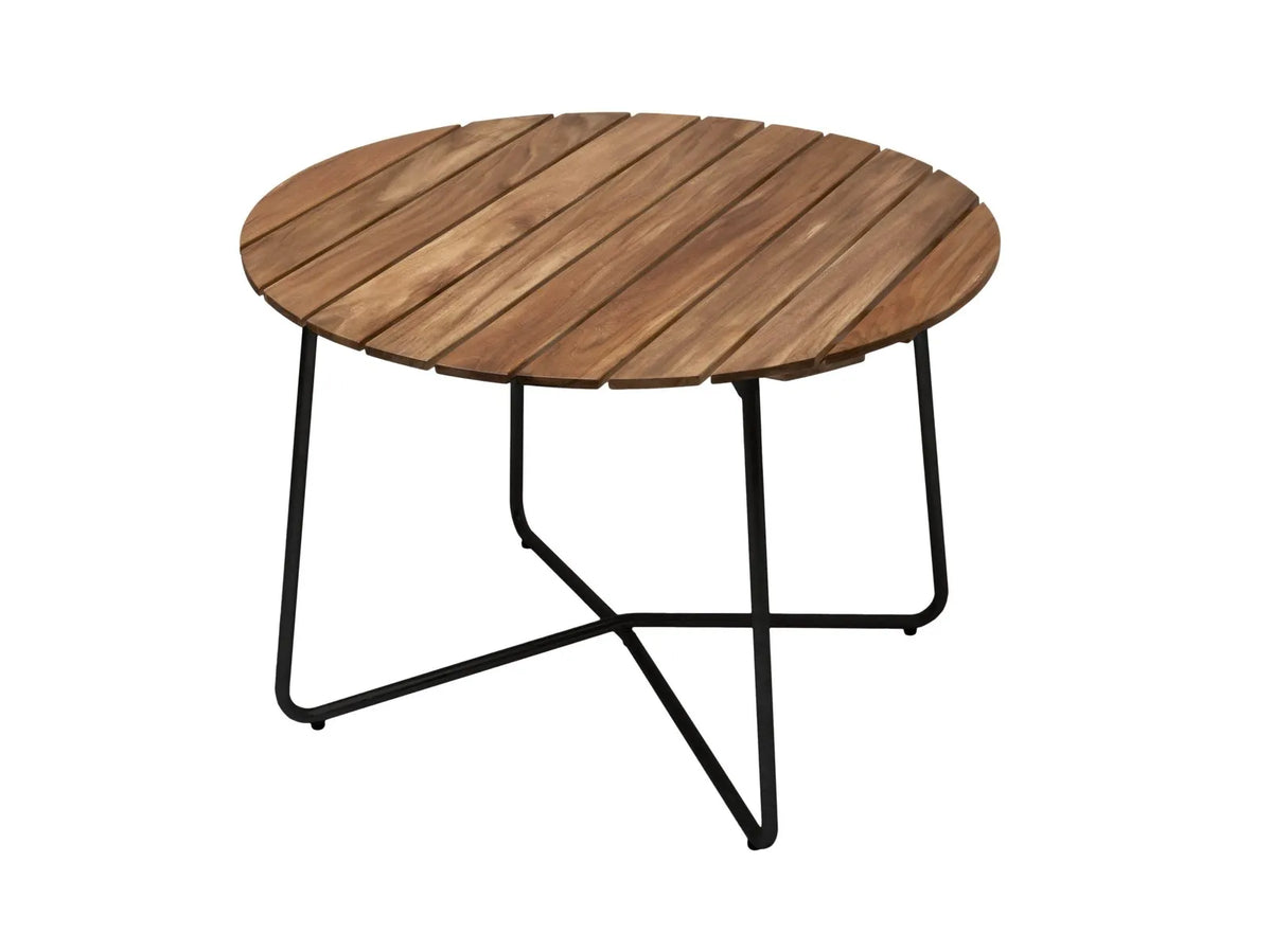 Grythyttan Bord 9A 100 cm rundt spisebord. Velg treverk og understell.