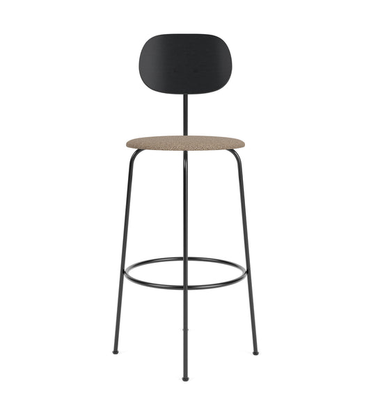 Audo Copenhagen Afteroom Bar Chair Plus barstol, polstret sete. Velg tekstil og rygg