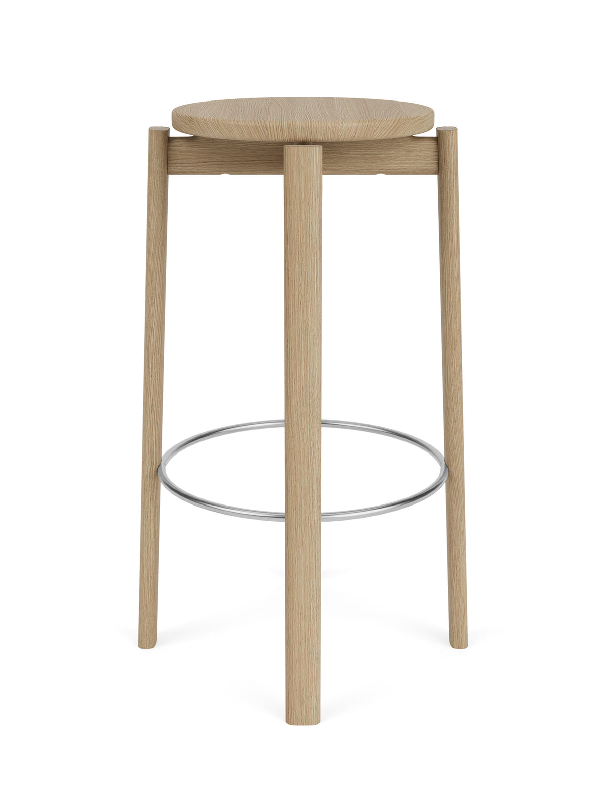Audo Copenhagen Passage Bar Stool barkrakk. Velg treverk