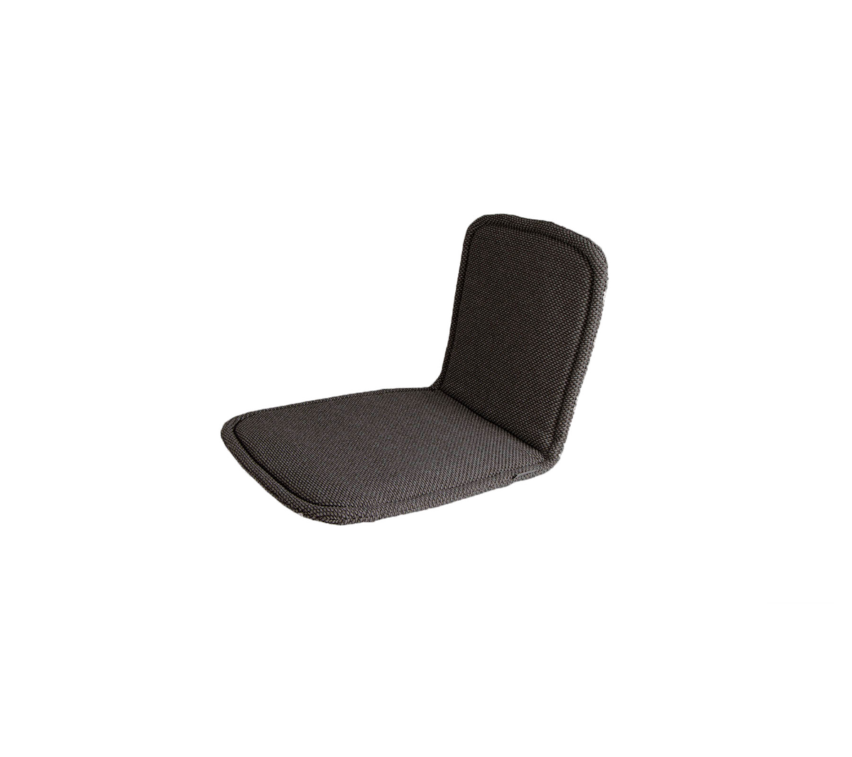 Cane-line Moments pute til stablebar stol – Dark grey, Focus sete-/ryggpute