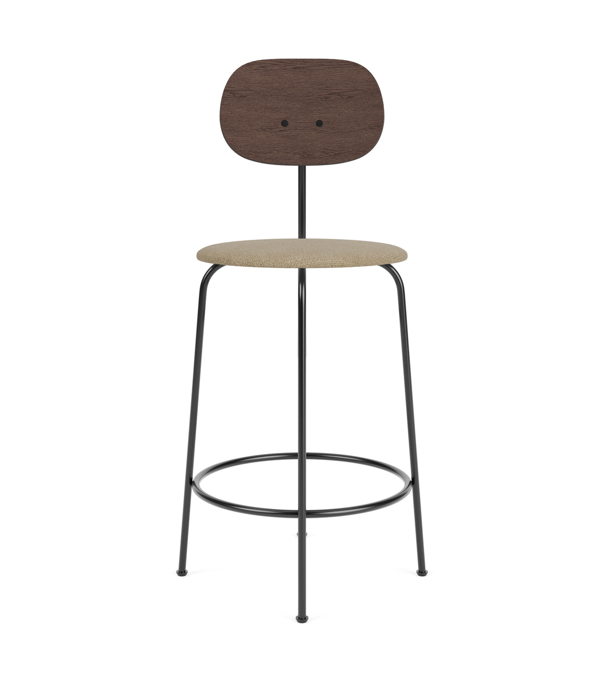 Audo Copenhagen Afteroom Counter Chair Plus barstol, fullpolstret. Velg tekstil