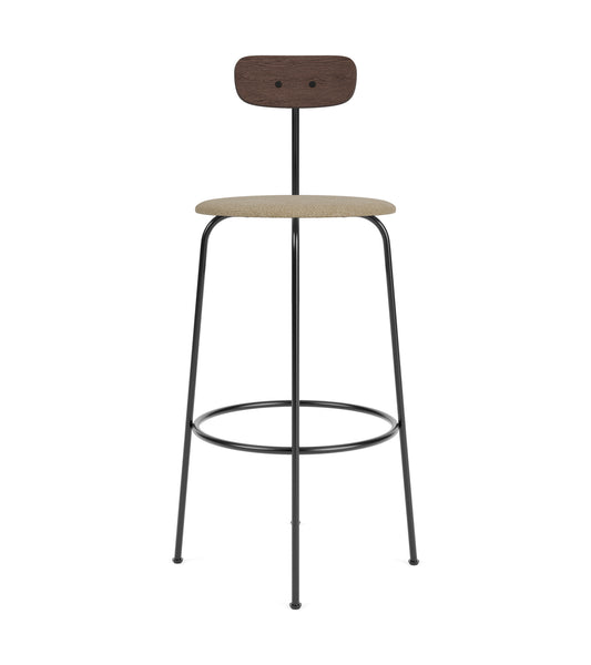 Audo Copenhagen Afteroom Bar Chair barstol, polstret sete. Velg tekstil og rygg