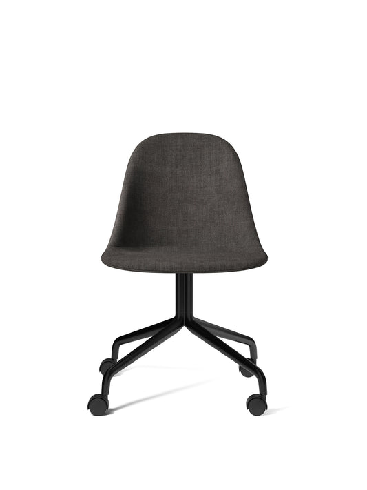 Audo Copenhagen Harbour Side Dining Chair spisestol, stjernefot med hjul. Velg tekstil og understell