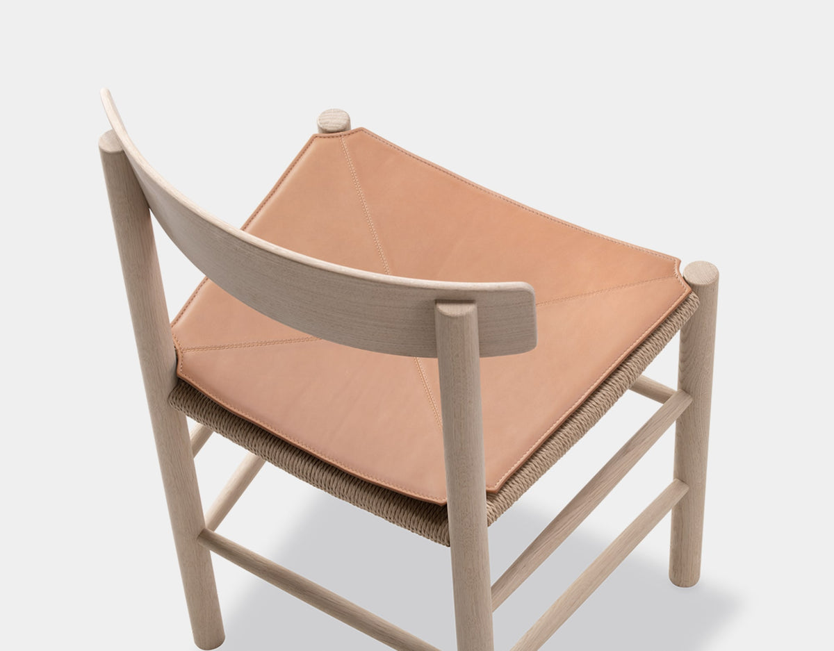Fredericia J39 Mogensen Chair setepute. Velg skinn