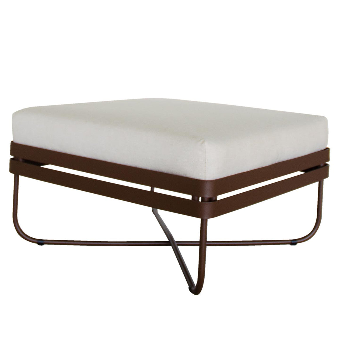 BRIS utesofa fra Ygg&Lyng. Puff med pute.