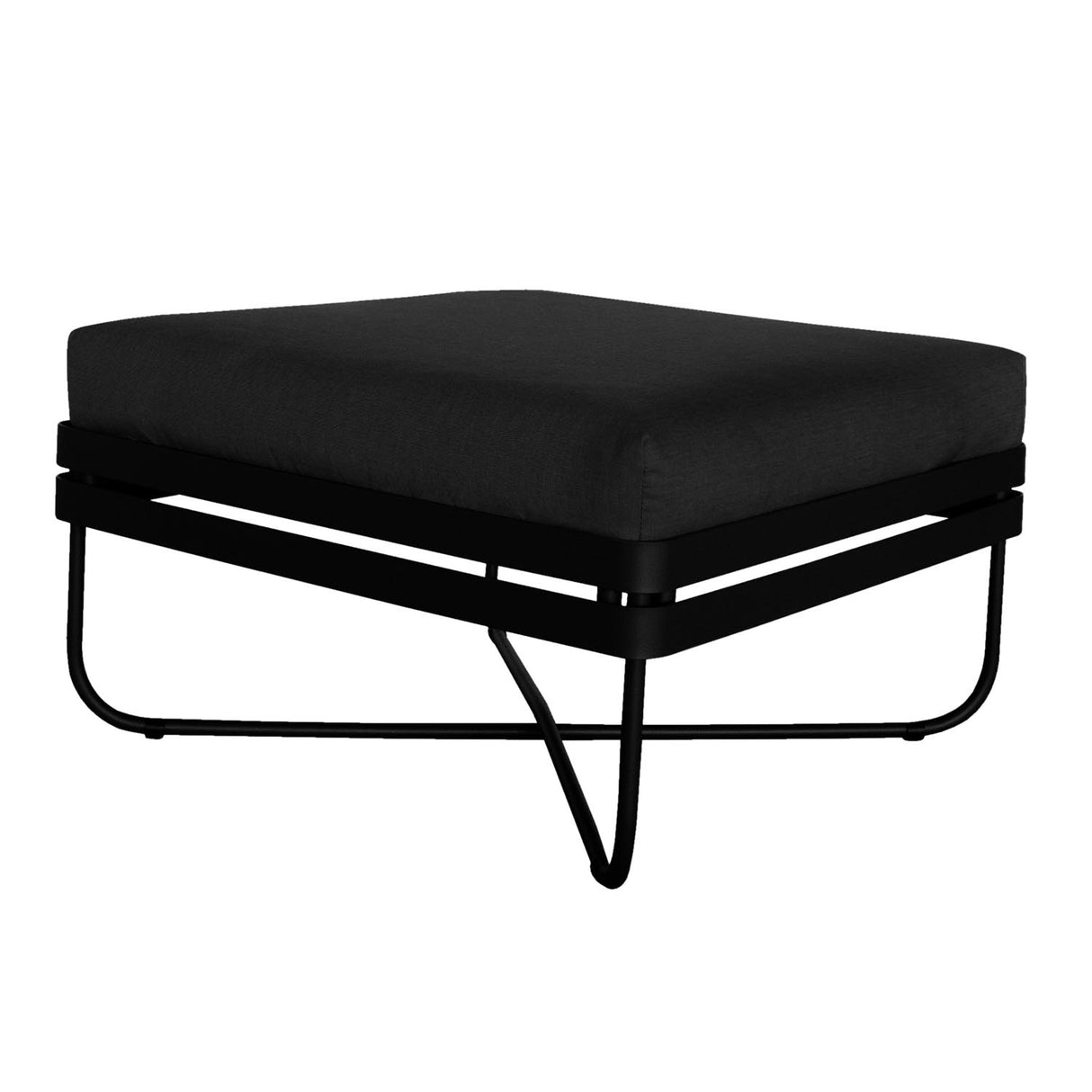 BRIS utesofa fra Ygg&Lyng. Puff med pute.