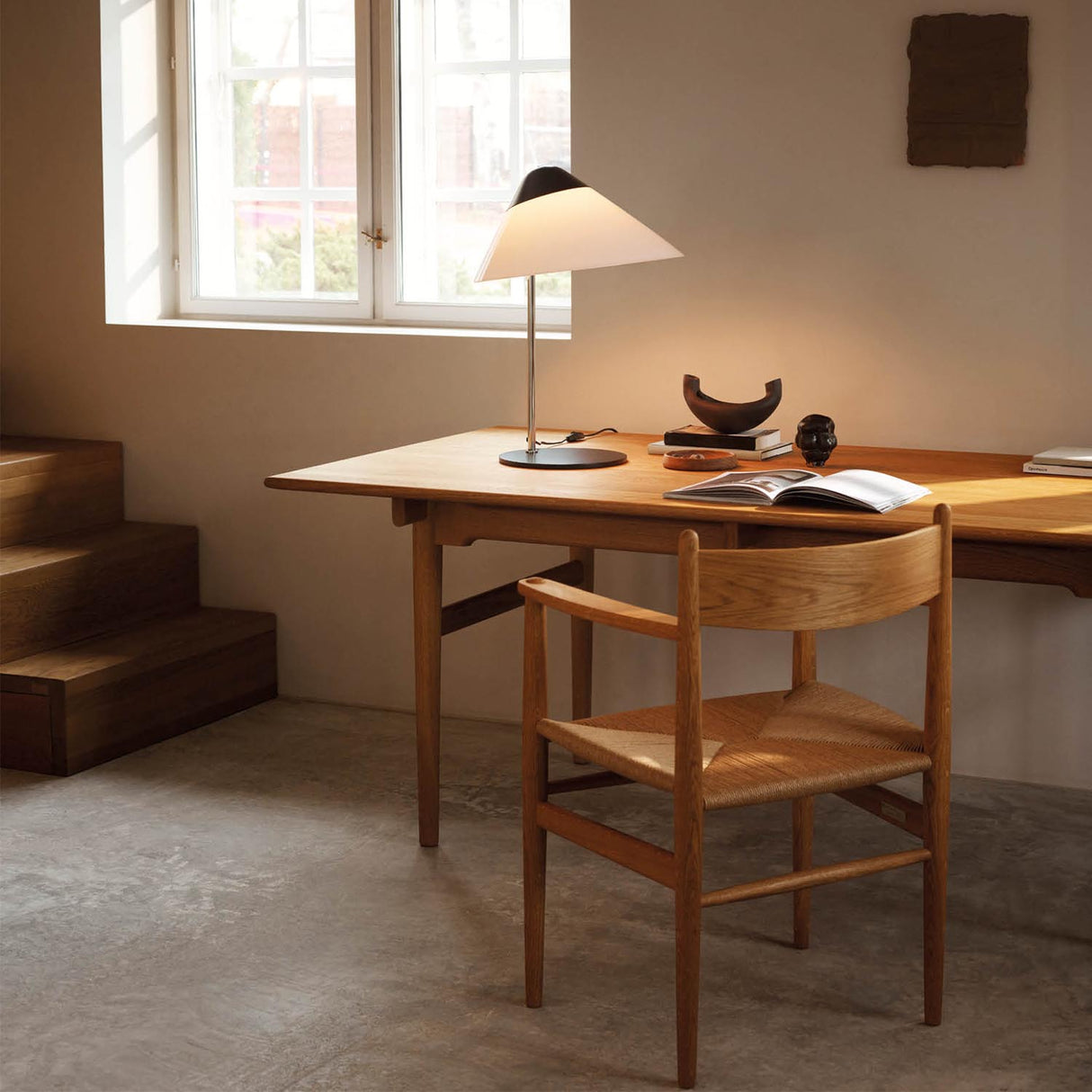 Carl Hansen CH327 spisebord. 190 x 95 cm. Oljet eik.