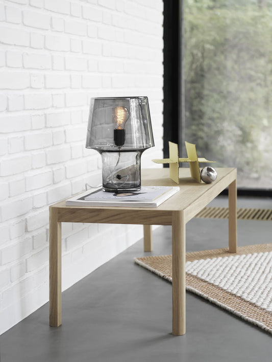 Muuto Cosy In Grey bordlampe i glass