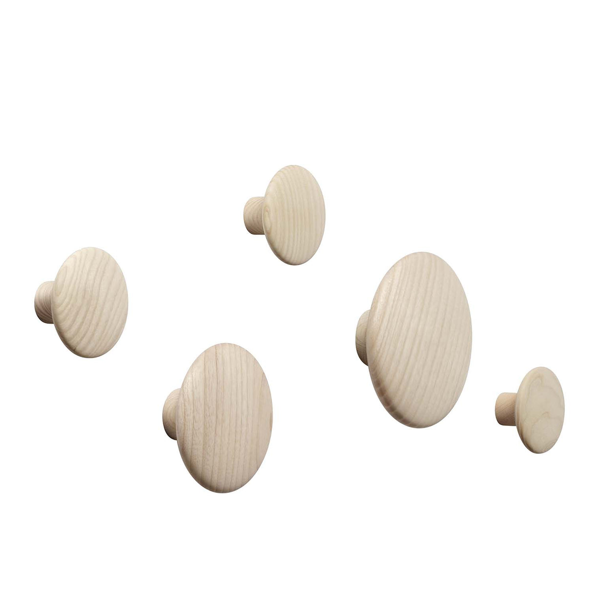 Muuto Dots 5.pk. eik natur.