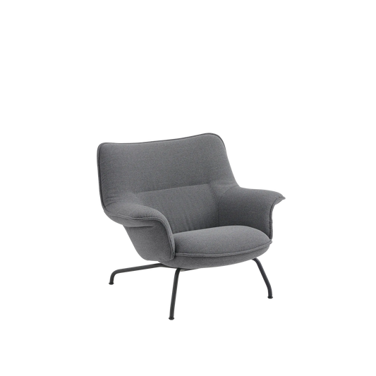 Muuto Doze lenestol lav rygg, rørunderstell. Velg tekstil