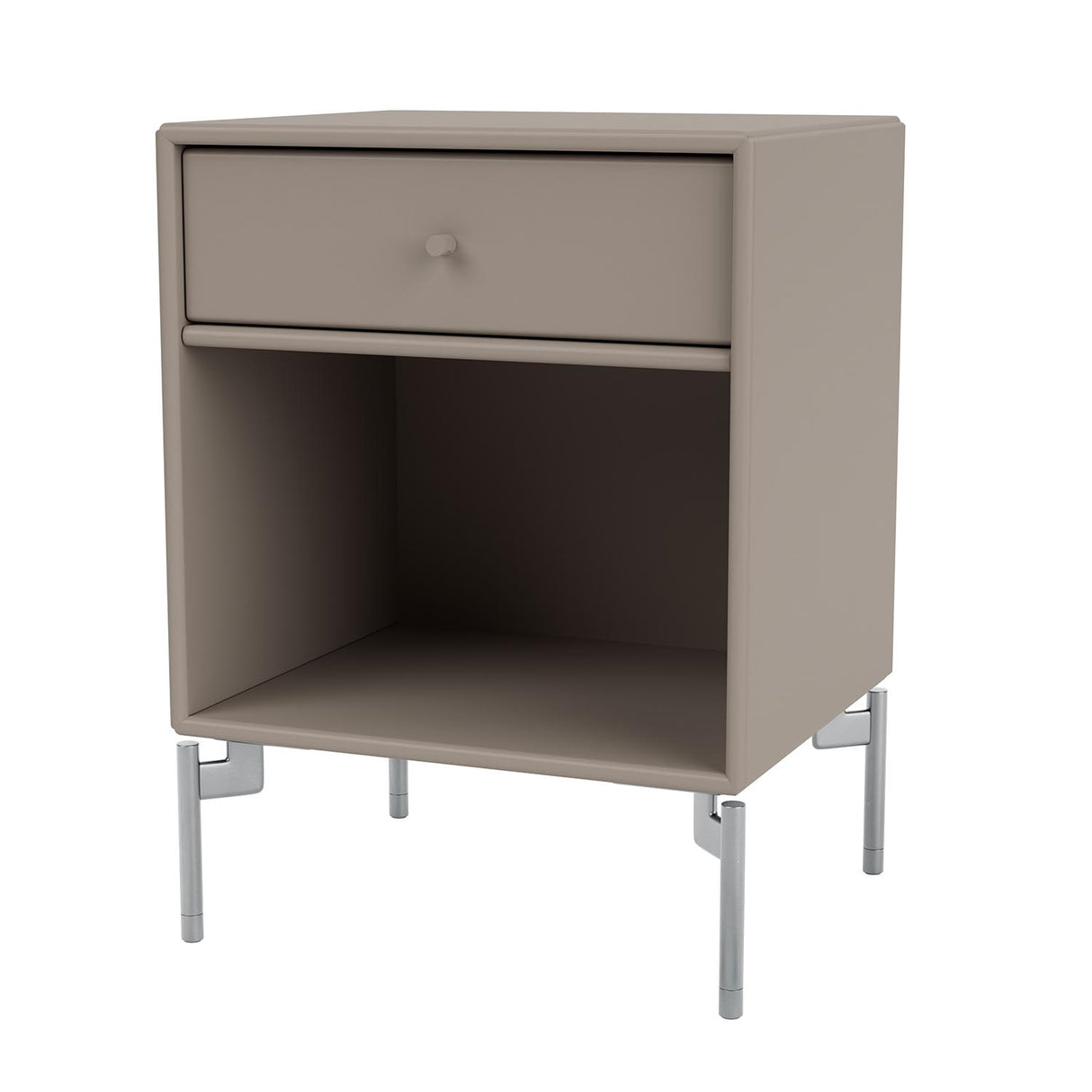 Montana DREAM nattbord. Med bein. Quickship farger. (2-3 ukers leveringstid.)