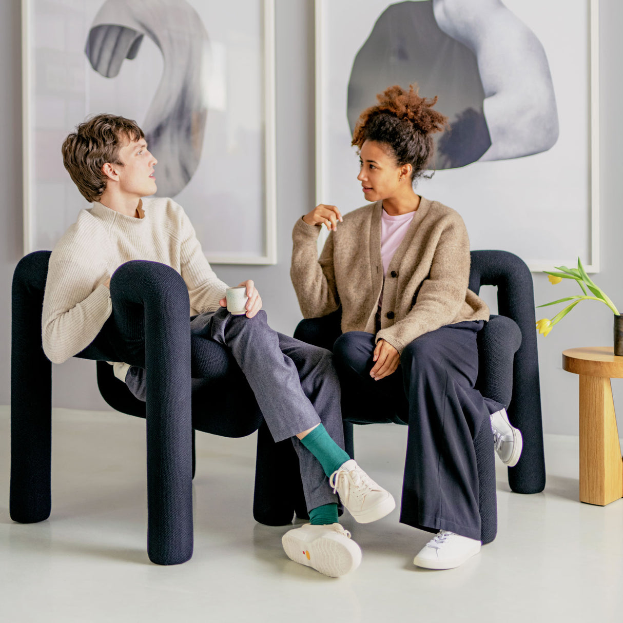 Varier Ekstrem™ Knit 009 Black. Bestillingsvare.