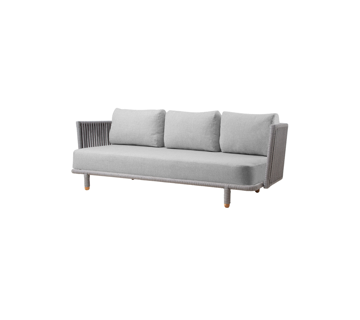 Cane-line Moments 3-seter sofa, Soft Rope