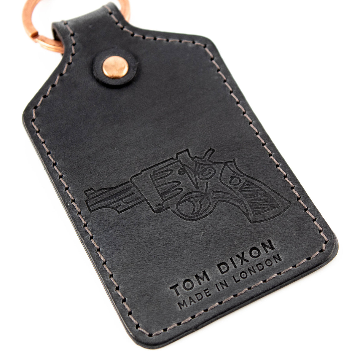 Tom Dixon nøkkelring i lær i flere farger.