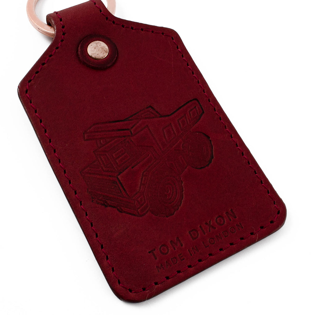 Tom Dixon nøkkelring i lær i flere farger.