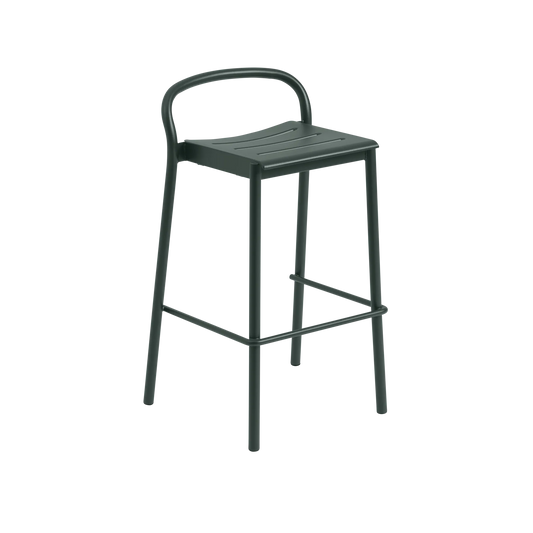 Muuto Linear Steel barstol ute. Velg farge