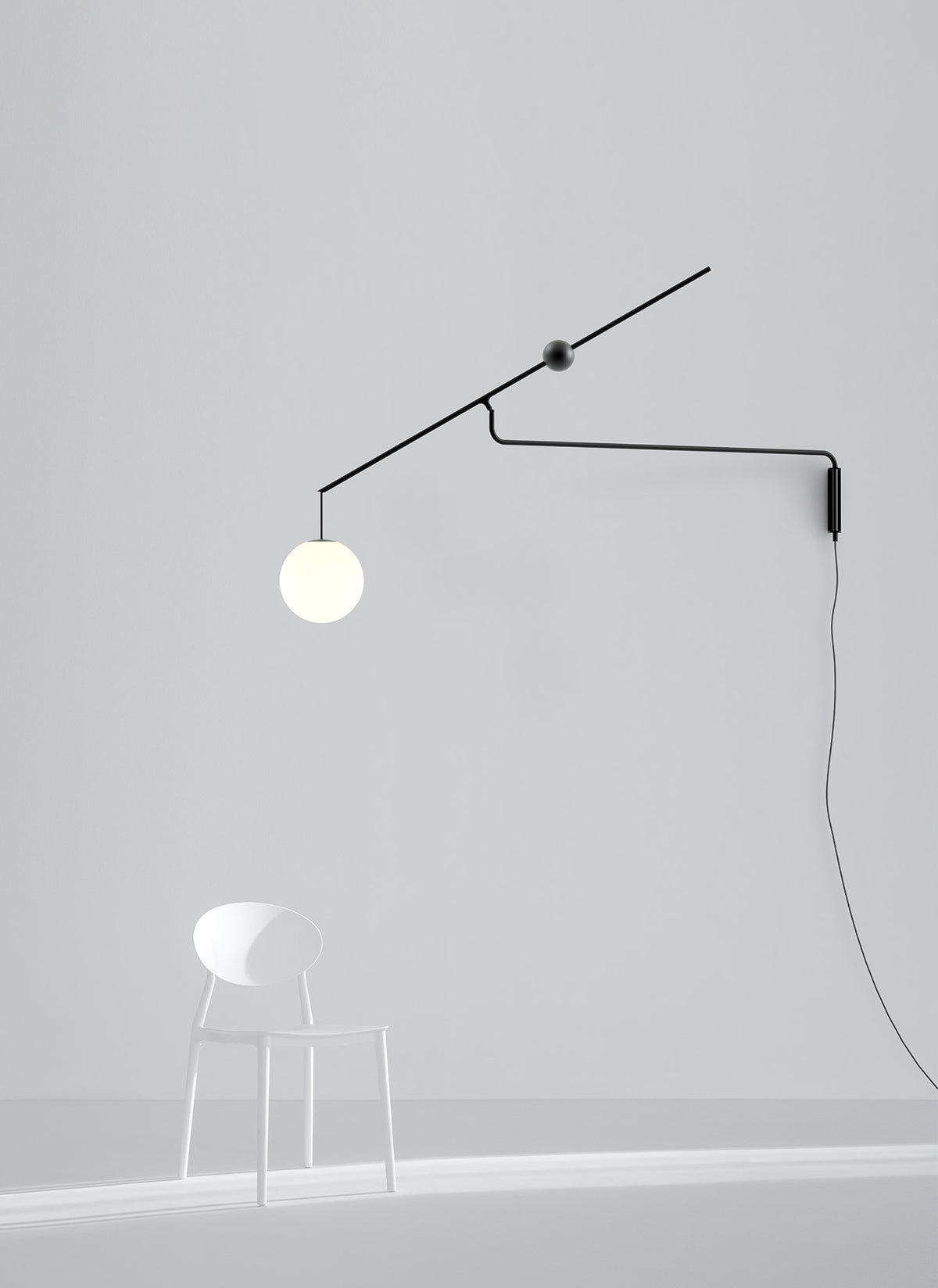 Luceplan Malamata vegglampe. Velg farge