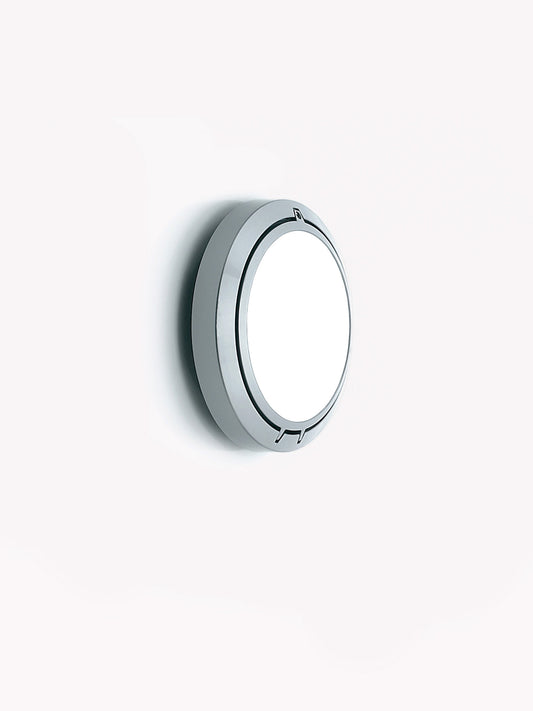 Luceplan Metropoli utendørs vegg-/taklampe Ø 27 cm for E27-pære