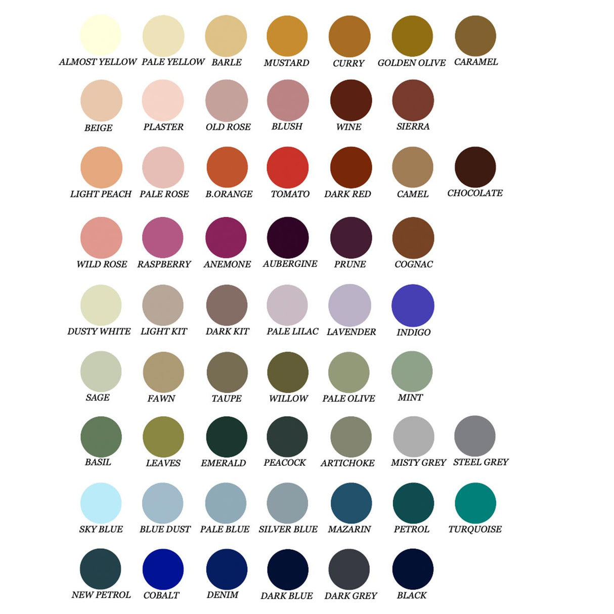 Christina Lundsteen Basic rund pute.