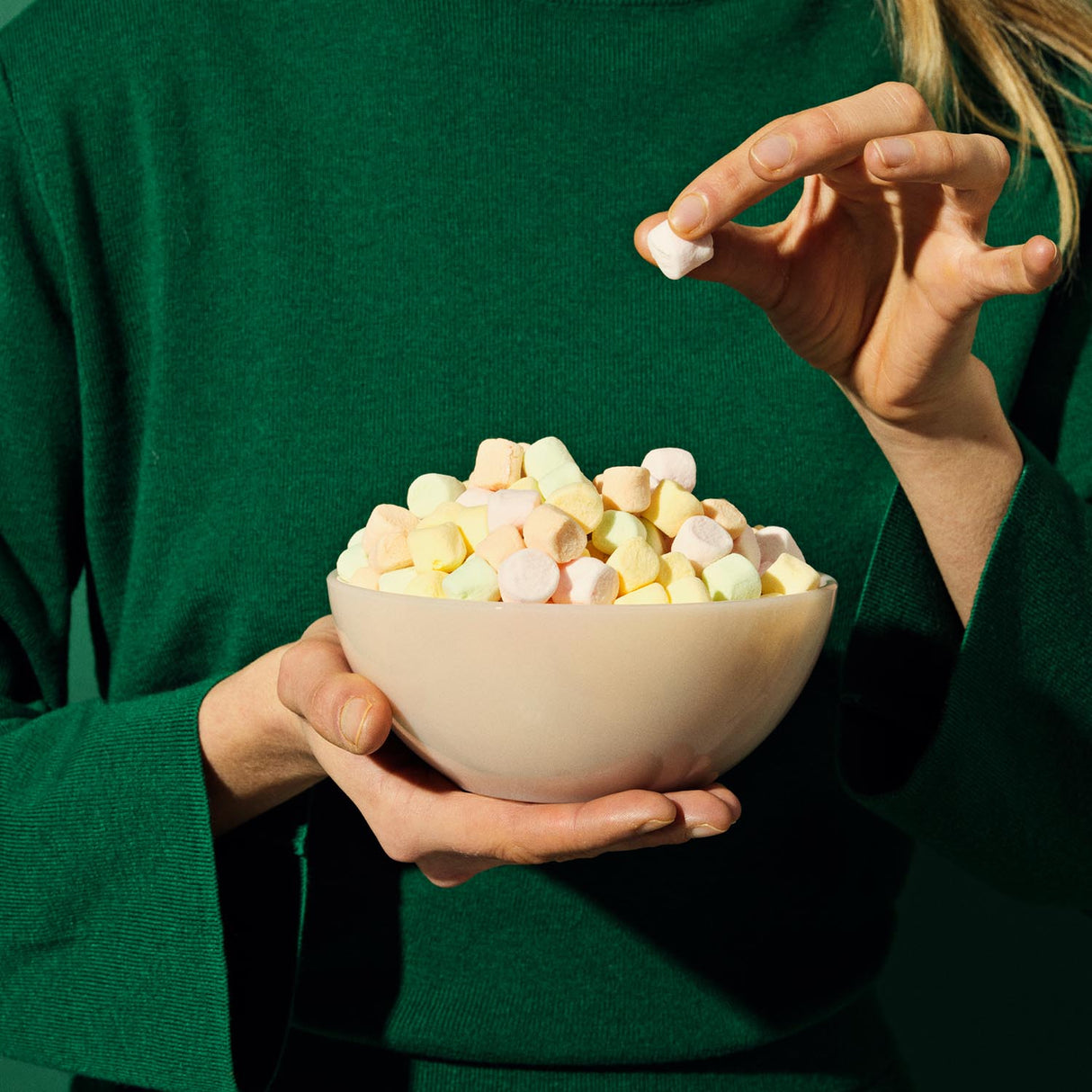 Lucie Kaas MILK stor skål, peach.