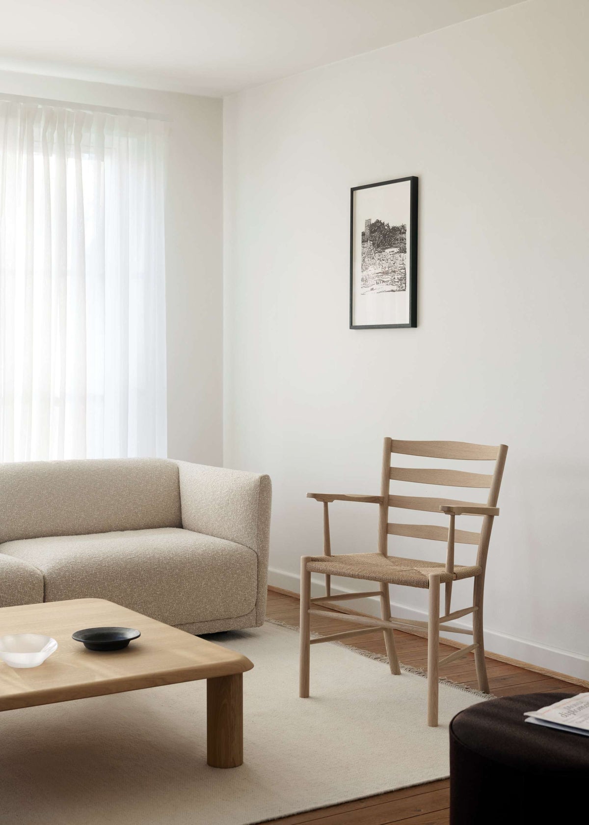 Fredericia Nami Sofa hjørnemodul 96 × 96 cm. Velg tekstil