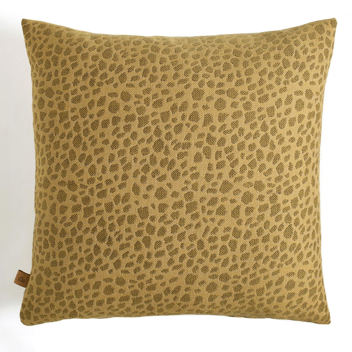 Plesner Patterns "Mosaic"pute i oker gul.