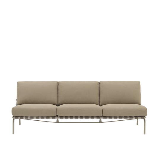 Muuto Settle utesofa 3-seter. Velg tekstil