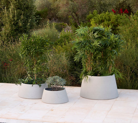 Cane-line Soil krukke trapes stor, 100×60 cm, Concrete structure