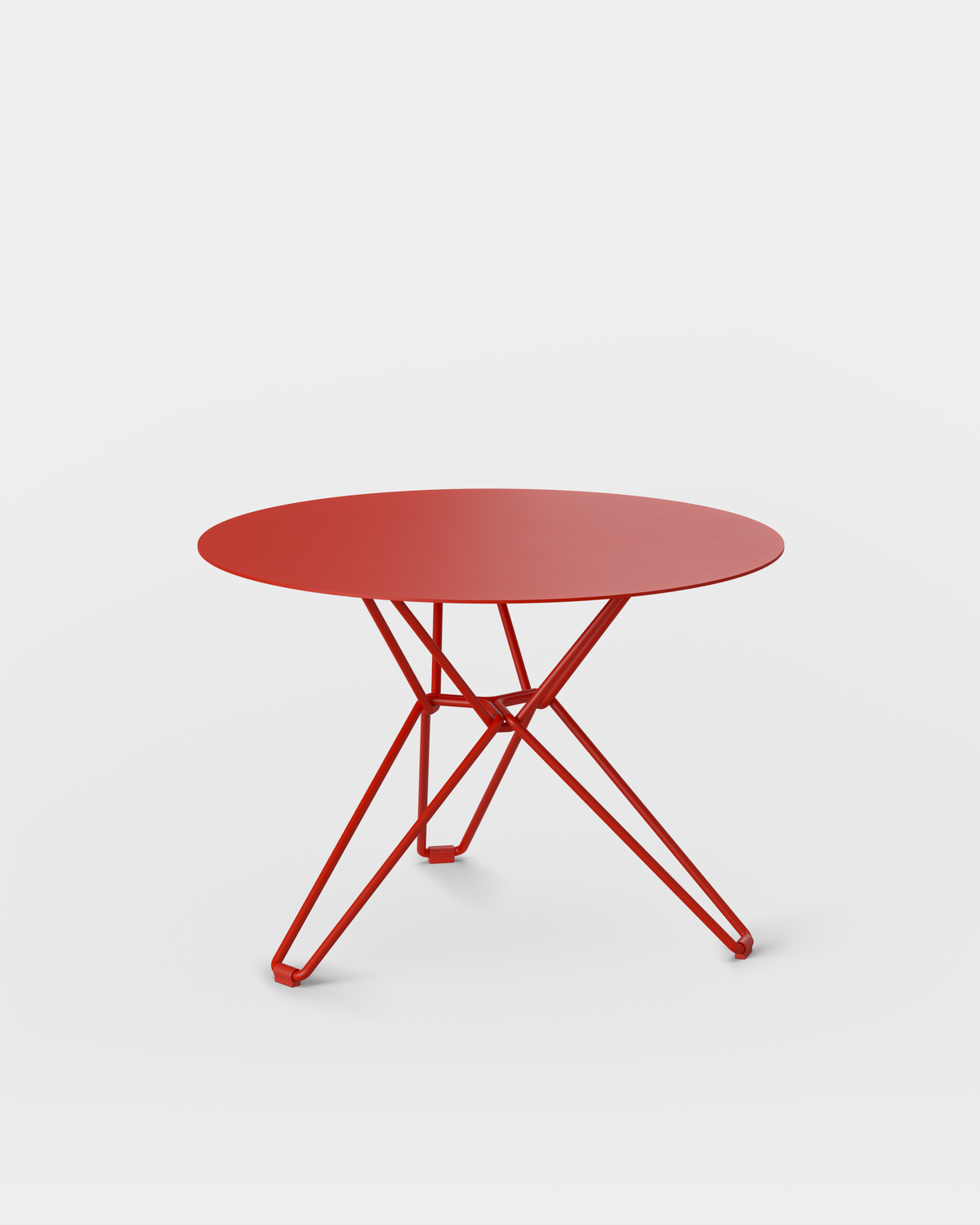 Massproductions Tio sidebord – Rød (Pure Red)