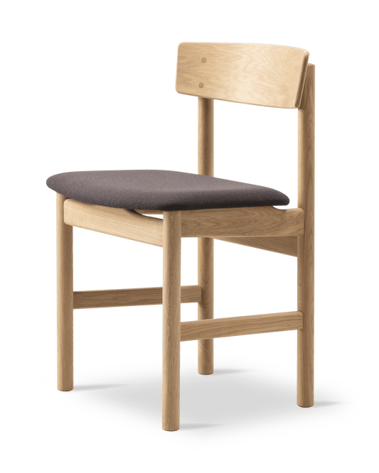 Fredericia Mogensen 3236 Chair setepolstret. Velg tekstil og treverk