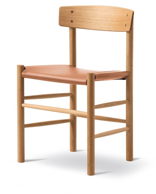 Fredericia J39 Mogensen Chair setepolstret. Velg sete og treverk