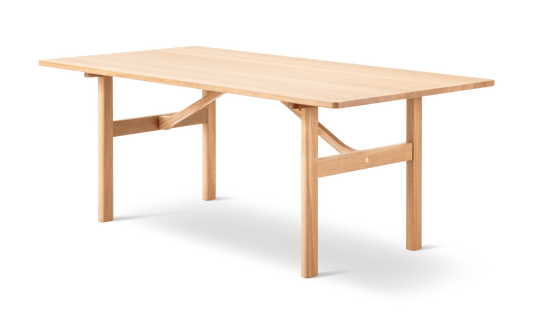 Fredericia BM84 Mogensen Table 180 × 90 cm. Velg treverk