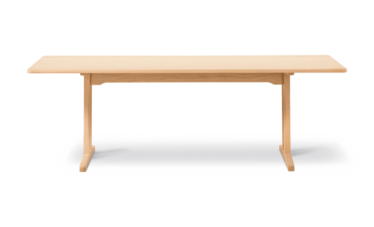 Fredericia C18 Mogensen Shaker Table 220 × 90 cm. Velg treverk.