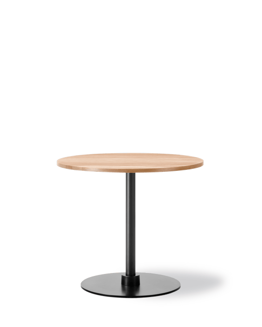 Fredericia Plan Table søylebord Ø72 cm. Velg understell og bordplate